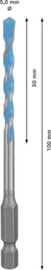 Bosch Expert HEX-9 MultiConstruction Boor 5 x 50 x 100mm 2608900571