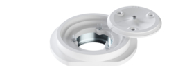 Nedco Rond toe-/afvoerventiel frameloos instucbaar Ø200 mm Coanda 66800400