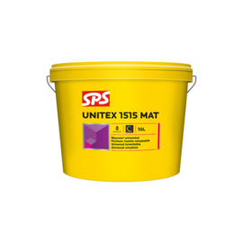 SPS Unitex Muurverf 1515 10 L WIT