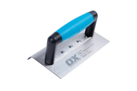 OX Pro Medium Edging Trowel 19mm Radius- 100 x 180mm OX-P014519