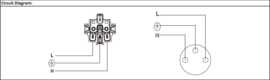 Viko Combinatie WCD dubbel met RA Hori. Pacific Grijs Opbouw SWD 90591088