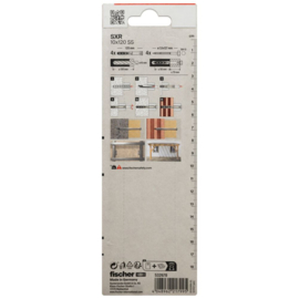 Fischer Constructieplug SXR 10x120 SS 532678