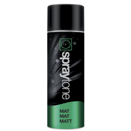 Spraytone Spuitlak Mat RAL 9005 ZWART 400ml Bu/Bi