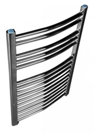 Demrad Design Radiator Chroom Gebogen Handdoekradiator