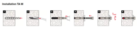 Fischer Hulsanker + Bout TA M8 S/10 90923