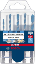 Bosch Expert HEX-9 MultiConstruction Set (5 DLG) 2608900585