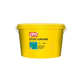 SPS Grondeermiddel 5 KG GEEL STUC-GRUND