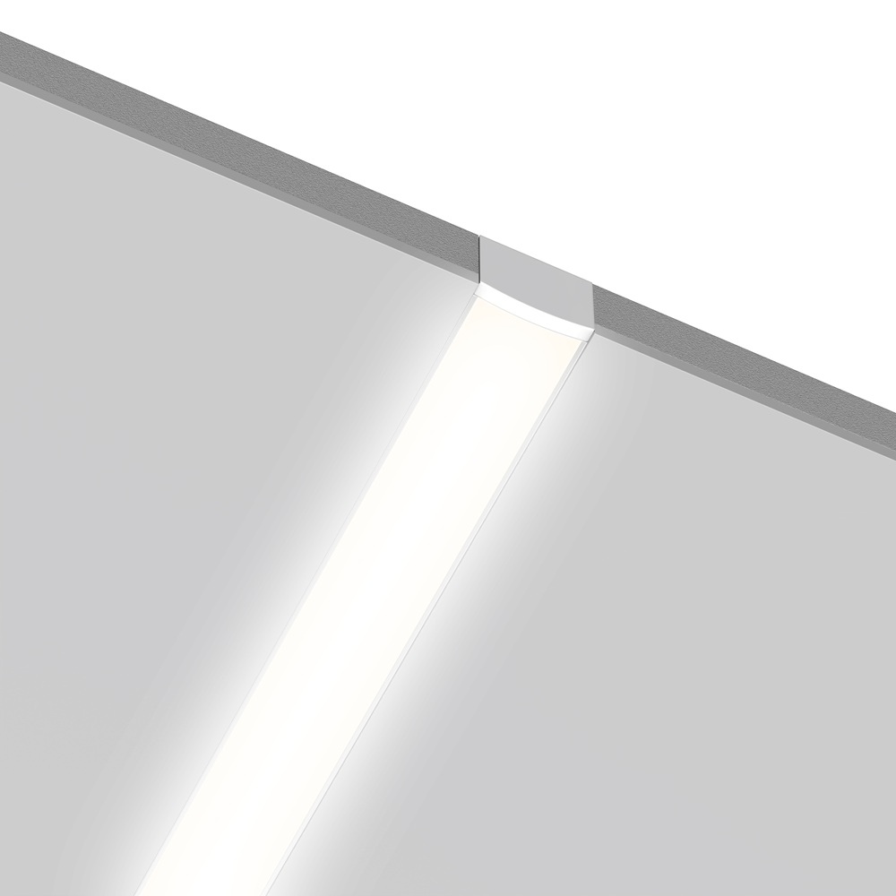 Leddle 2m LED Profile Recessed 2(Plaster) ALU-LDP