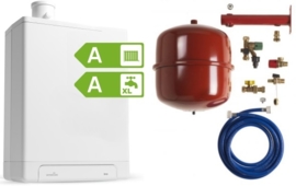 Intergas HRE24/18A CW3 Kombi Kompakt RF2 (A-label) + Ketelaansluitset