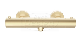 Best Design Nancy Opbouw Douchethermostaat Mat-Goud 4016060