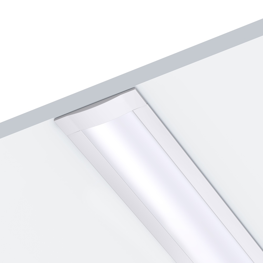 Leddle 2m LED Profile Recessed White-LDP