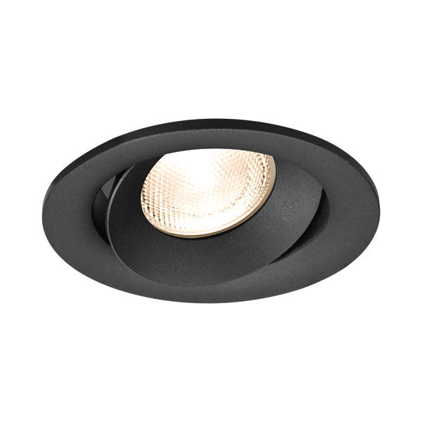 Braytron TETRA E RND Black IP20 Spotlight Fixture