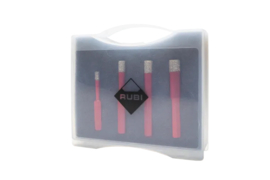 Rubi Kit Mini Drygres 4Drill Diamantboren Ø 6, 8, 10 en 12mm 05939