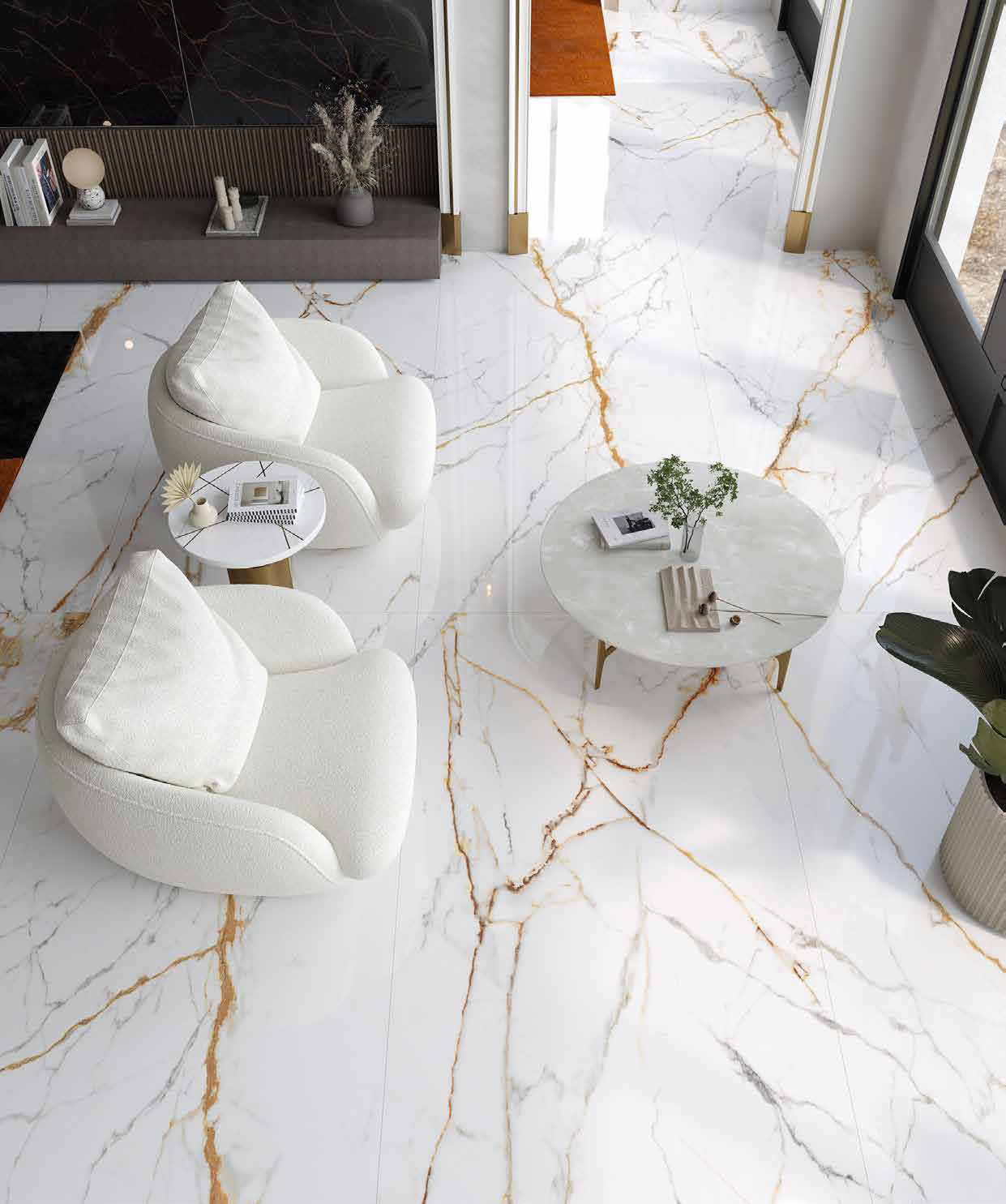 Kale Slab GOLDEN HOUR Polished 120x280cm 6mm