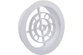 Nedco Ventilatierooster PS WIT Ø100 mm. 64800600