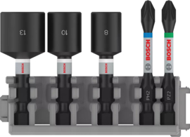 Bosch Impact Control Schroefbit- & Doppenset (5 DLG) 2608522350
