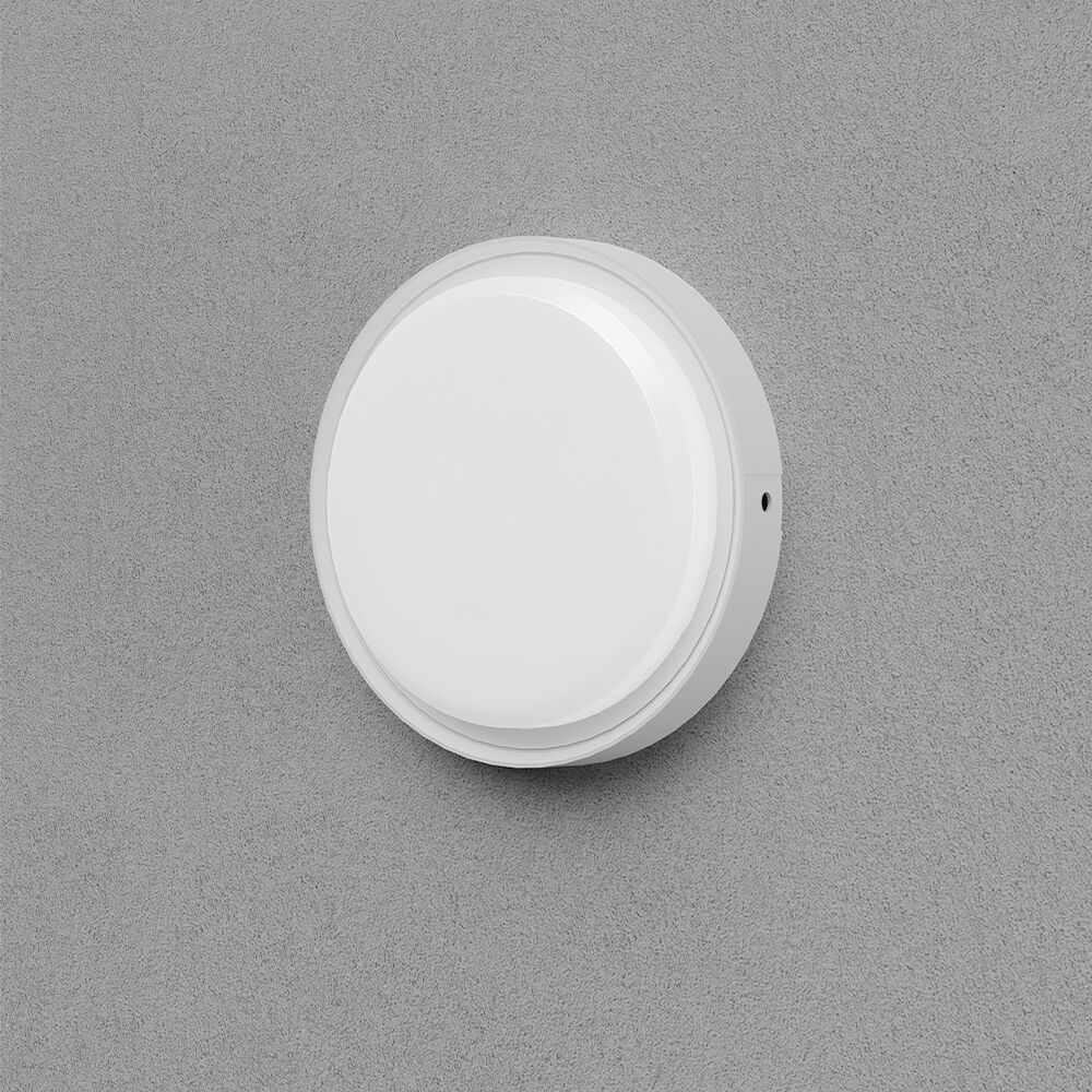 Braytron BULKHEAD 18W RND WHITE 3IN1 CCT IP65 LED BULKHEAD