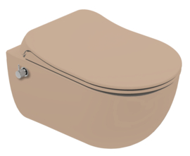 KALE Zero Mat Vizon Bidet + Kraan Wandcloset Rimless + Softclose Zitting