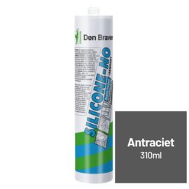 Zwaluw Silicone-No 310 ml. Antraciet 30619420