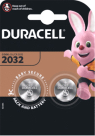 Duracell Knoopcel Batterij 2032 3V (2x)