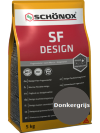 Schonox SF DESIGN DONKERGRIJS Voegmiddel 5kg 641863