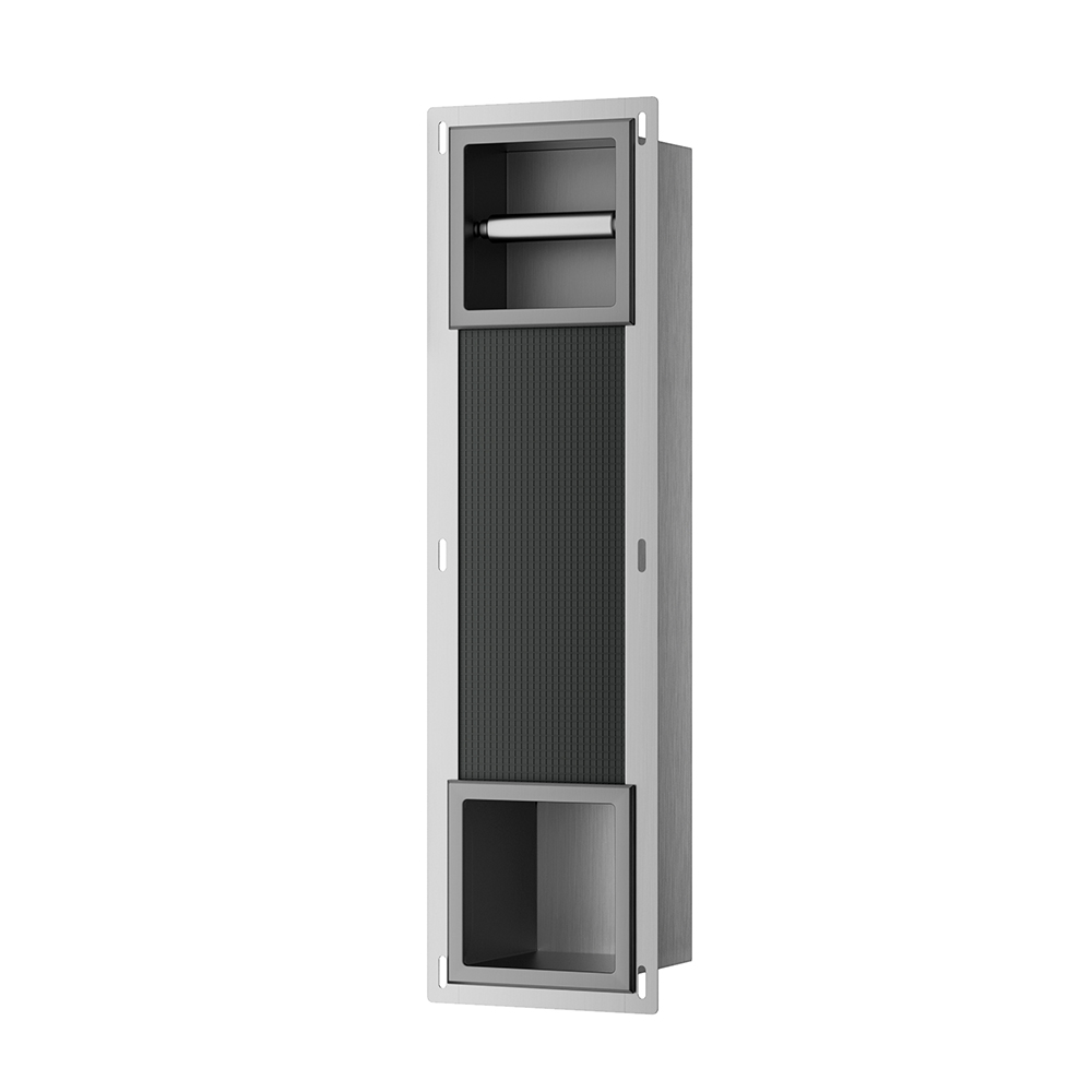 Rocko Inbouwbox Toilet- en/of Reserverolhouder