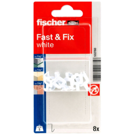 Fischer Fast & Fix Wit (Haak) 532760