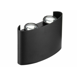 0760390004 Proton-4 4W Led Garden Black 4200K