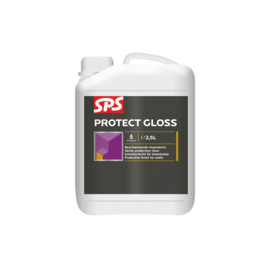 SPS Muurvernis GLANS 2,5 L Transparant Bi.