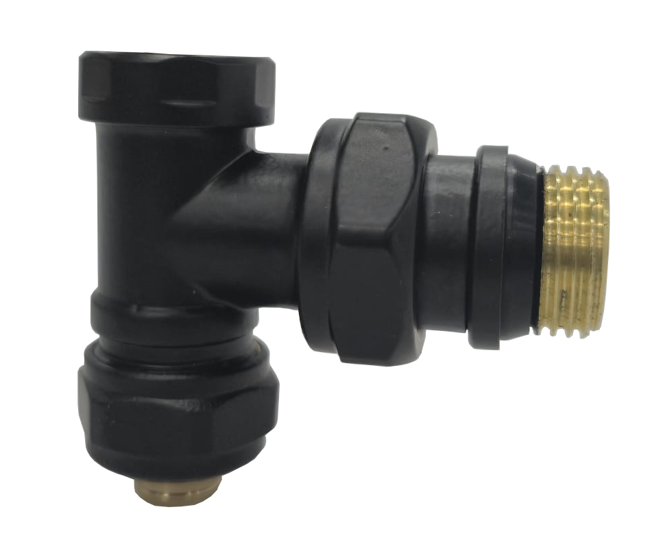 GK Haaks Black Voetventiel (16x2) O-ring 13005-9-A-BS