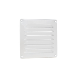 NEDCO Schoepenrooster WIT ALU 160 x 160 mm. 62900300
