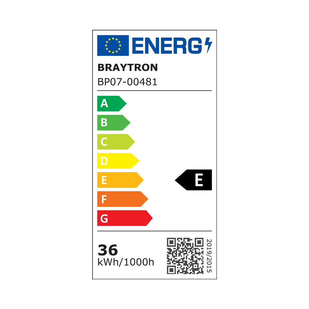 Braytron JADE SLR Black RND 36W 3IN1 Ceiling Light
