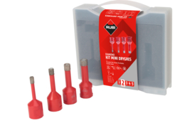 Rubi Kit Mini Drygres Diamantboren Ø 6, 8, 10 en 12mm 50938