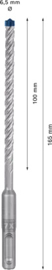 Bosch Expert SDS Plus-7X Hamerboor 6.5 x 100 x 165mm 2608900078
