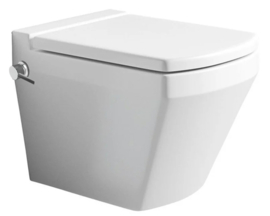 BIEN Neptun Wit Bidet + Kraan Wandcloset Rimless