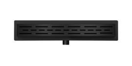 Titan 120SF BLACK + Rooster RVS Drain 120 cm