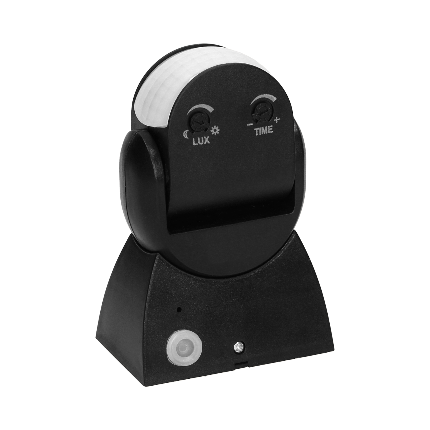 ORNO Adjustable PIR motion sensor, IP65 180°, 12m Black