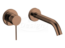 Best Design Dijon-Decorata Inbouw-Wandmengkraan Uitloop=20cm Sunny Bronze 4013420