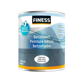 FINESS Betonverf Acryl 0,75L Antraciet 1454 Bi/Bu