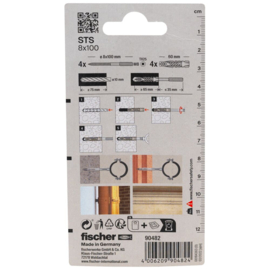 Fischer Stokschroef STS 8x100 + UX K 90482