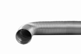 Nedco ALU Semidec Afvoerslang Ø127 x 3000 mm. 61005937