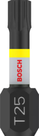 Bosch Impact Control Schroefbit T25 25mm (2x) 2608522475