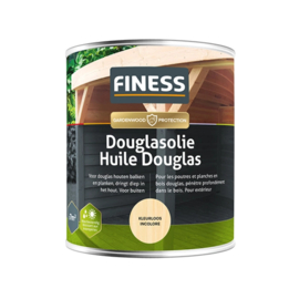 FINESS Douglasolie Kleurloos 0,75L Kleurloos Bu