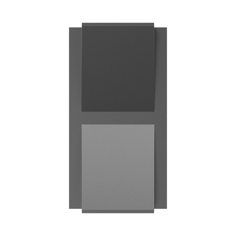 Braytron VEKTA C WL.2 Grey 2x6W 3IN1 IP65 Wall Light