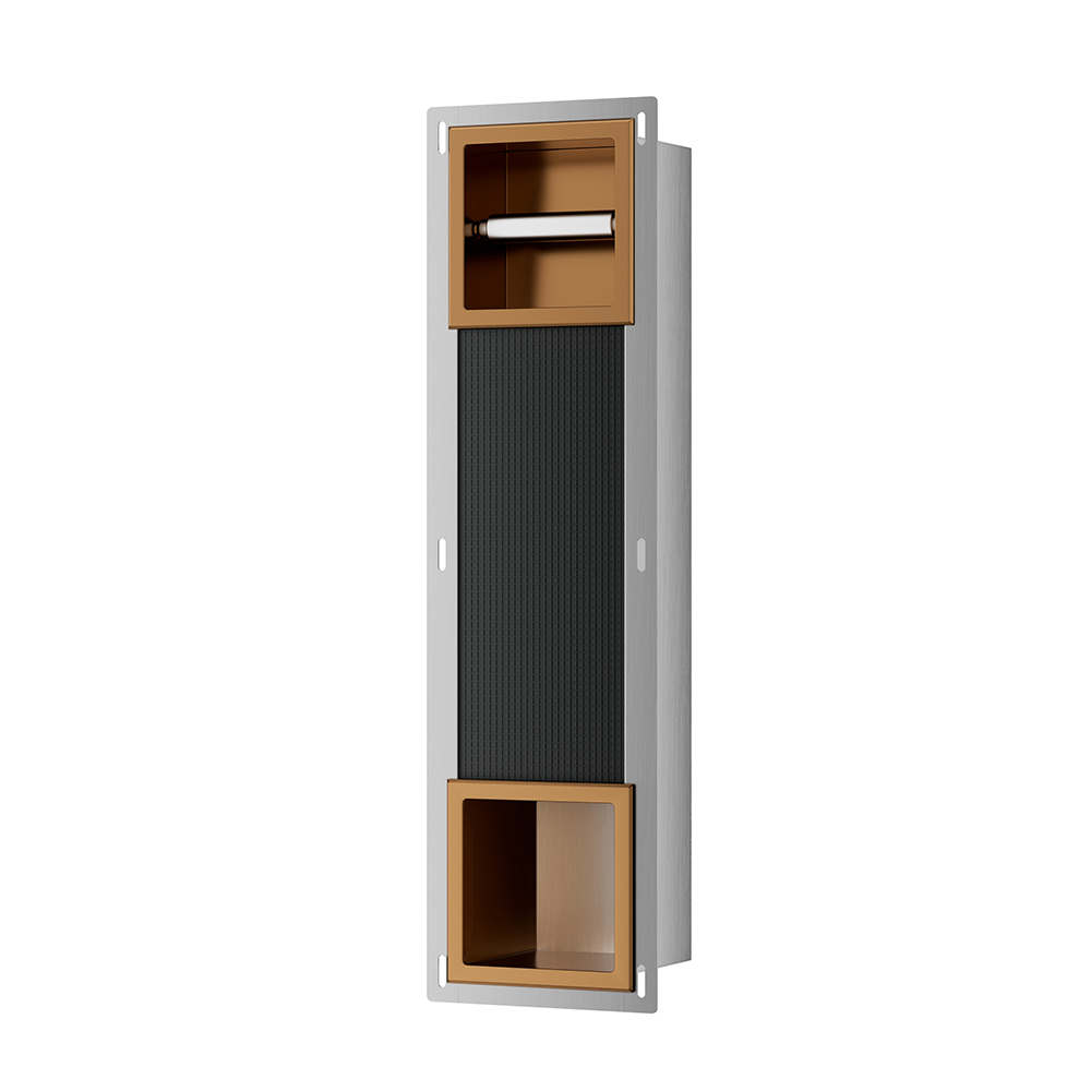 Rocko Inbouwbox Toilet- en/of Reserverolhouder