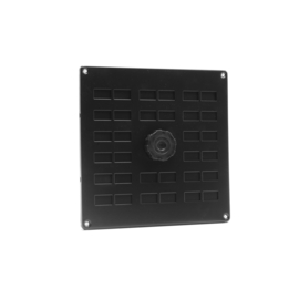 NEDCO Schuifrooster Gaas ZWART ALU 200 x 200 mm. 63500301