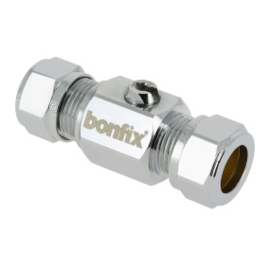 Bonfix Ballofix kraan 12 x 12 mm Recht (schroevendraaier) 93465