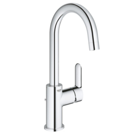 Grohe 23760000 BauEdge Wastafelmengkraan Hoge Uitloop +Waste