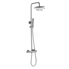 Best Design Paris-300 Thermostatische Regendouche-Opbouwset 4010500