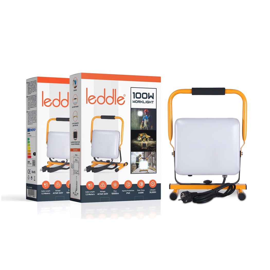 Leddle 100W Werklamp prof 6400K IP65